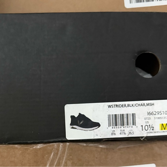 Vionic Walk Strider Black and White Sneakers 10.5 - Picture 8 of 8